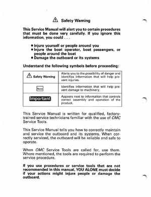 1995 Johnson/Evinrude Outboards 2 thru 8 Service Manual, Page 2