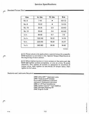 1995 Johnson/Evinrude Outboards 2 thru 8 Service Manual, Page 9