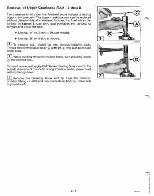 1995 Johnson/Evinrude Outboards 2 thru 8 Service Manual, Page 153
