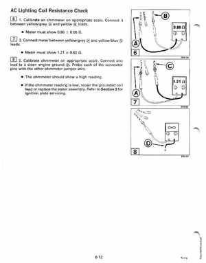 1995 Johnson/Evinrude Outboards 2 thru 8 Service Manual, Page 261