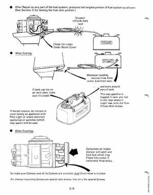 1995 Johnson/Evinrude Outboards 2 thru 8 Service Manual, Page 269