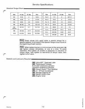1995 Johnson/Evinrude Outboards 25, 35 3-Cylinder Service Manual, Page 9