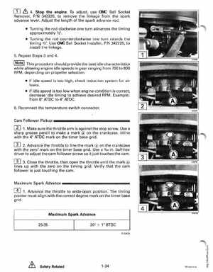 1995 Johnson/Evinrude Outboards 25, 35 3-Cylinder Service Manual, Page 40