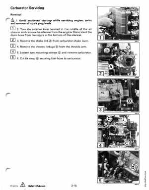 1995 Johnson/Evinrude Outboards 25, 35 3-Cylinder Service Manual, Page 66