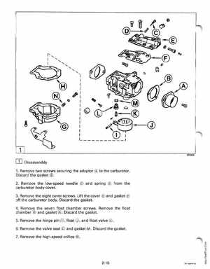 1995 Johnson/Evinrude Outboards 25, 35 3-Cylinder Service Manual, Page 67