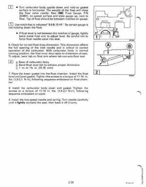 1995 Johnson/Evinrude Outboards 25, 35 3-Cylinder Service Manual, Page 71