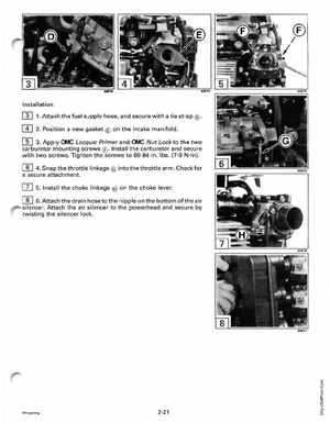 1995 Johnson/Evinrude Outboards 25, 35 3-Cylinder Service Manual, Page 72
