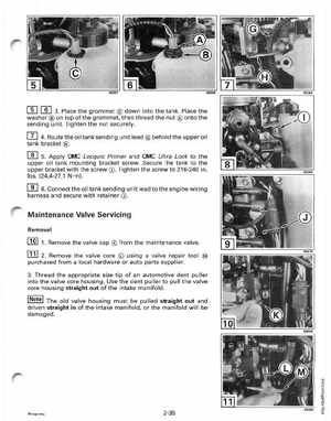 1995 Johnson/Evinrude Outboards 25, 35 3-Cylinder Service Manual, Page 86