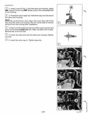 1995 Johnson/Evinrude Outboards 25, 35 3-Cylinder Service Manual, Page 87