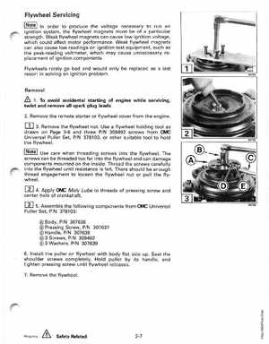 1995 Johnson/Evinrude Outboards 25, 35 3-Cylinder Service Manual, Page 97