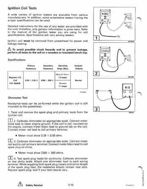 1995 Johnson/Evinrude Outboards 25, 35 3-Cylinder Service Manual, Page 100