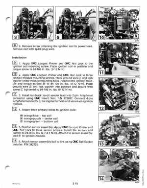 1995 Johnson/Evinrude Outboards 25, 35 3-Cylinder Service Manual, Page 105