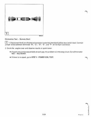 1995 Johnson/Evinrude Outboards 25, 35 3-Cylinder Service Manual, Page 114