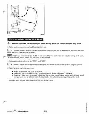 1995 Johnson/Evinrude Outboards 25, 35 3-Cylinder Service Manual, Page 119