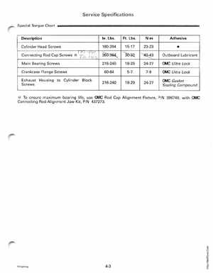 1995 Johnson/Evinrude Outboards 25, 35 3-Cylinder Service Manual, Page 123
