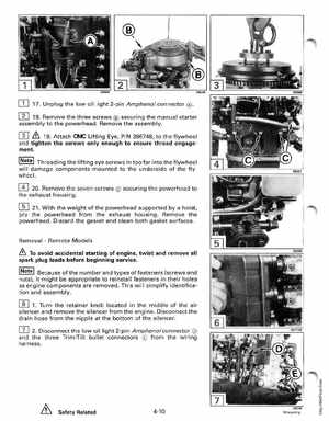1995 Johnson/Evinrude Outboards 25, 35 3-Cylinder Service Manual, Page 130