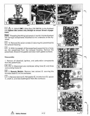 1995 Johnson/Evinrude Outboards 25, 35 3-Cylinder Service Manual, Page 132