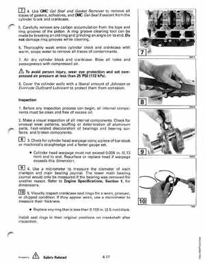 1995 Johnson/Evinrude Outboards 25, 35 3-Cylinder Service Manual, Page 137
