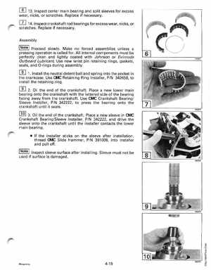 1995 Johnson/Evinrude Outboards 25, 35 3-Cylinder Service Manual, Page 139