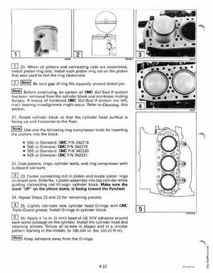 1995 Johnson/Evinrude Outboards 25, 35 3-Cylinder Service Manual, Page 142