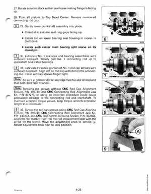 1995 Johnson/Evinrude Outboards 25, 35 3-Cylinder Service Manual, Page 143