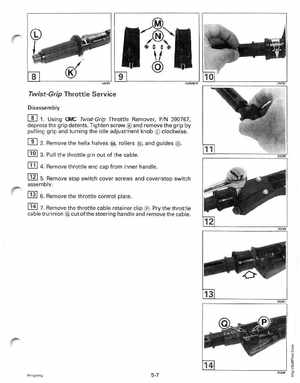 1995 Johnson/Evinrude Outboards 25, 35 3-Cylinder Service Manual, Page 174