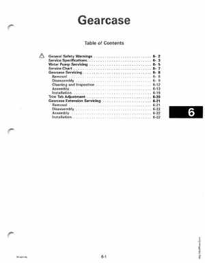 1995 Johnson/Evinrude Outboards 25, 35 3-Cylinder Service Manual, Page 189