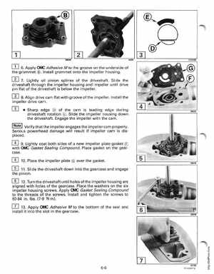 1995 Johnson/Evinrude Outboards 25, 35 3-Cylinder Service Manual, Page 194