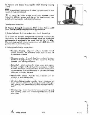 1995 Johnson/Evinrude Outboards 25, 35 3-Cylinder Service Manual, Page 200