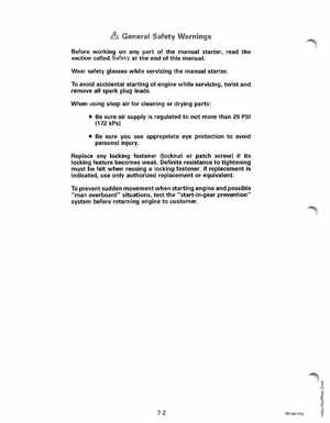 1995 Johnson/Evinrude Outboards 25, 35 3-Cylinder Service Manual, Page 213