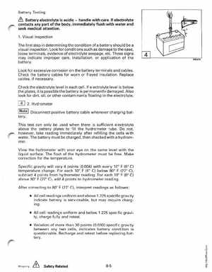 1995 Johnson/Evinrude Outboards 25, 35 3-Cylinder Service Manual, Page 223