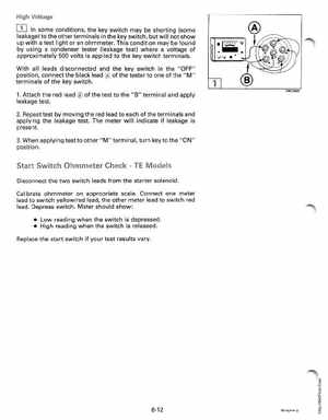 1995 Johnson/Evinrude Outboards 25, 35 3-Cylinder Service Manual, Page 230