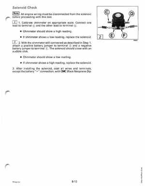 1995 Johnson/Evinrude Outboards 25, 35 3-Cylinder Service Manual, Page 231
