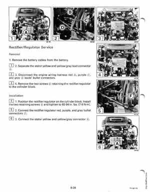 1995 Johnson/Evinrude Outboards 25, 35 3-Cylinder Service Manual, Page 246