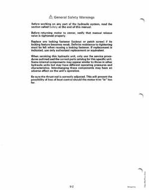 1995 Johnson/Evinrude Outboards 25, 35 3-Cylinder Service Manual, Page 249