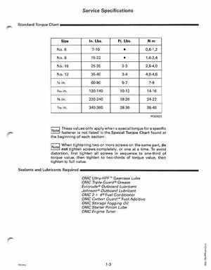 1995 Johnson/Evinrude Outboards 40 thru 55 2-Cylinder Service Manual, Page 9