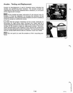 1995 Johnson/Evinrude Outboards 40 thru 55 2-Cylinder Service Manual, Page 40