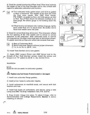 1995 Johnson/Evinrude Outboards 40 thru 55 2-Cylinder Service Manual, Page 95