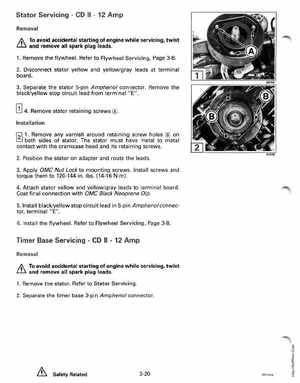 1995 Johnson/Evinrude Outboards 40 thru 55 2-Cylinder Service Manual, Page 121