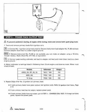 1995 Johnson/Evinrude Outboards 40 thru 55 2-Cylinder Service Manual, Page 135