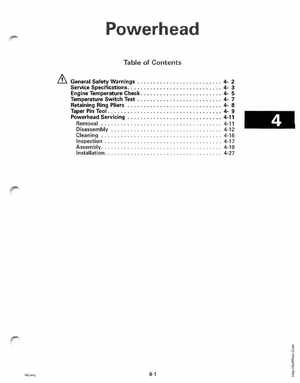 1995 Johnson/Evinrude Outboards 40 thru 55 2-Cylinder Service Manual, Page 137