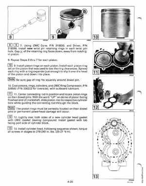 1995 Johnson/Evinrude Outboards 40 thru 55 2-Cylinder Service Manual, Page 156