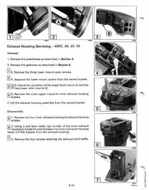 1995 Johnson/Evinrude Outboards 40 thru 55 2-Cylinder Service Manual, Page 183