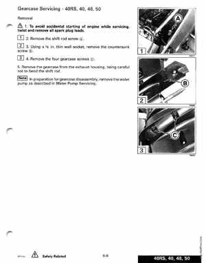 1995 Johnson/Evinrude Outboards 40 thru 55 2-Cylinder Service Manual, Page 207