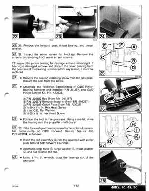 1995 Johnson/Evinrude Outboards 40 thru 55 2-Cylinder Service Manual, Page 211