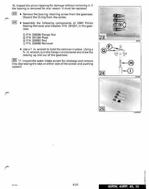 1995 Johnson/Evinrude Outboards 40 thru 55 2-Cylinder Service Manual, Page 229