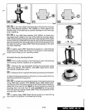 1995 Johnson/Evinrude Outboards 40 thru 55 2-Cylinder Service Manual, Page 231