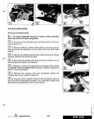 1995 Johnson/Evinrude Outboards 40 thru 55 2-Cylinder Service Manual, Page 241