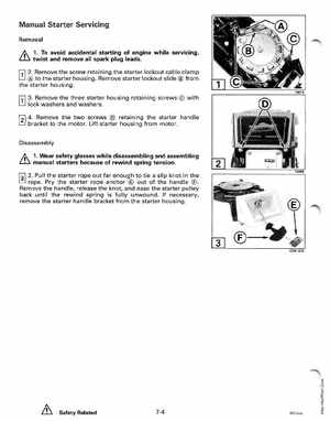 1995 Johnson/Evinrude Outboards 40 thru 55 2-Cylinder Service Manual, Page 258