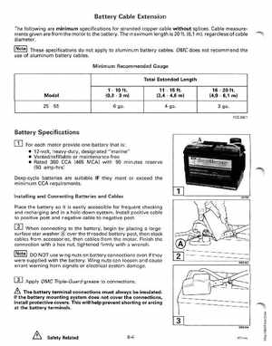 1995 Johnson/Evinrude Outboards 40 thru 55 2-Cylinder Service Manual, Page 266
